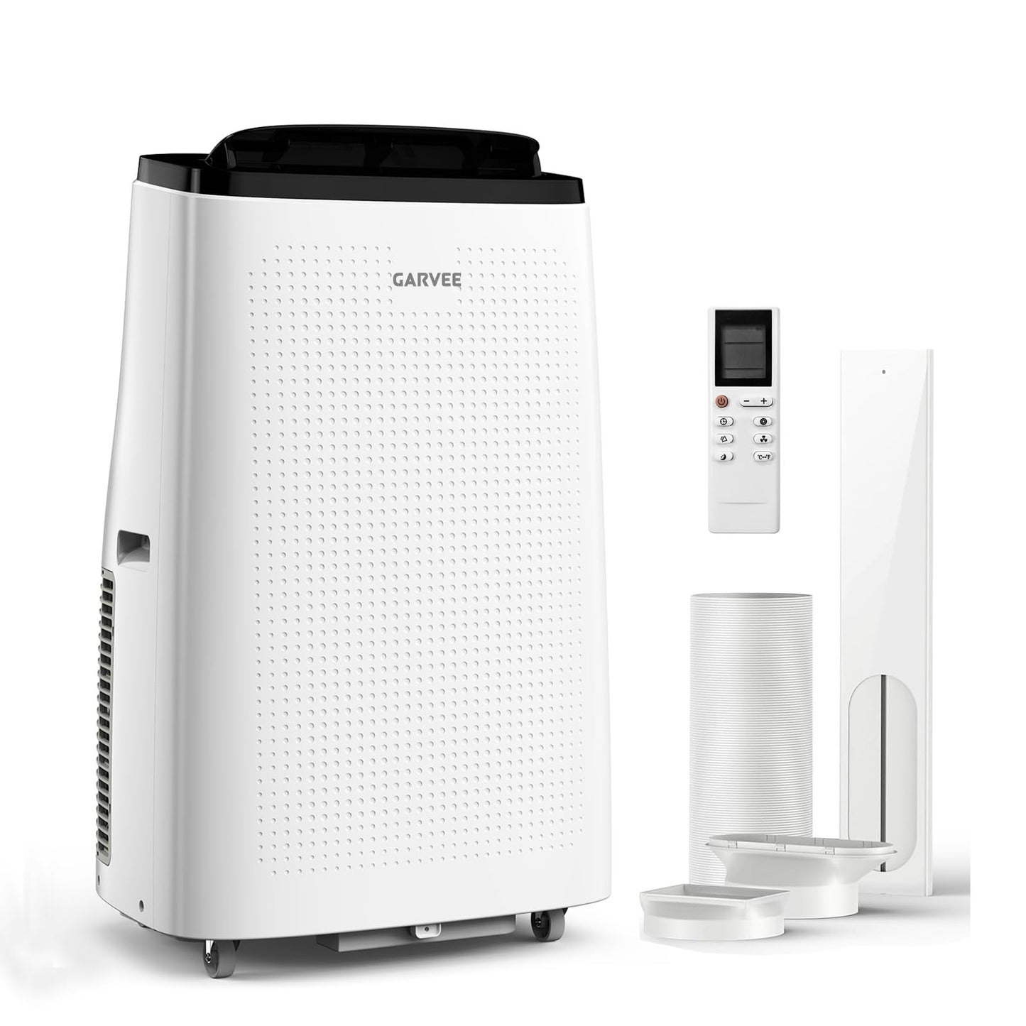 Garvee 15000 BTU Portable Air Conditioner, 3-in-1 Indoor AC Unit with Cooling, Dehumidifier, Fan, 24-Hour Timer, Remote Control & Full Window Installation Kit – Cools Rooms Up to 850 Sq. Ft, 115V