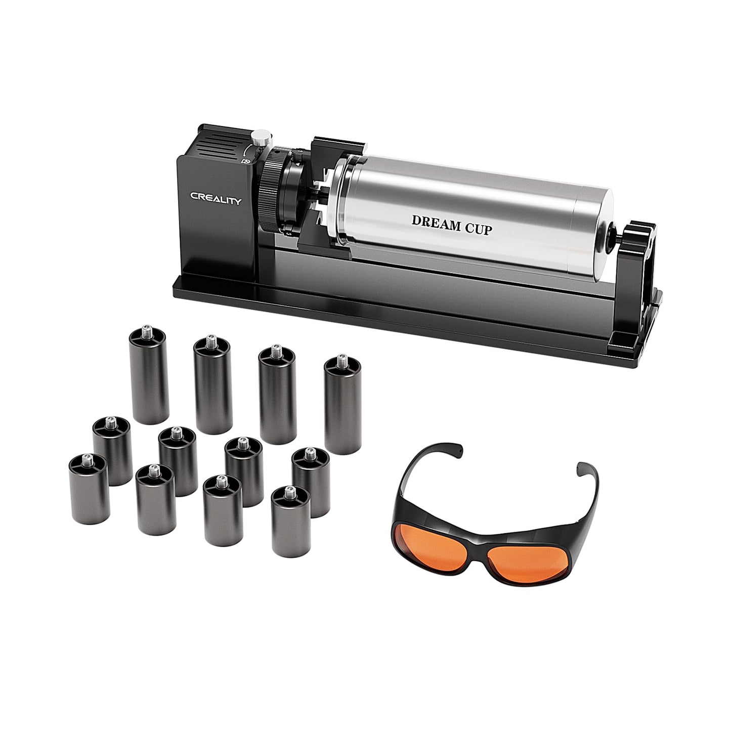 Creality Falcon Rotary Roller, Engravering Accessories 3-in-1 Kit for Creality Falcon A1 Laser Engraver