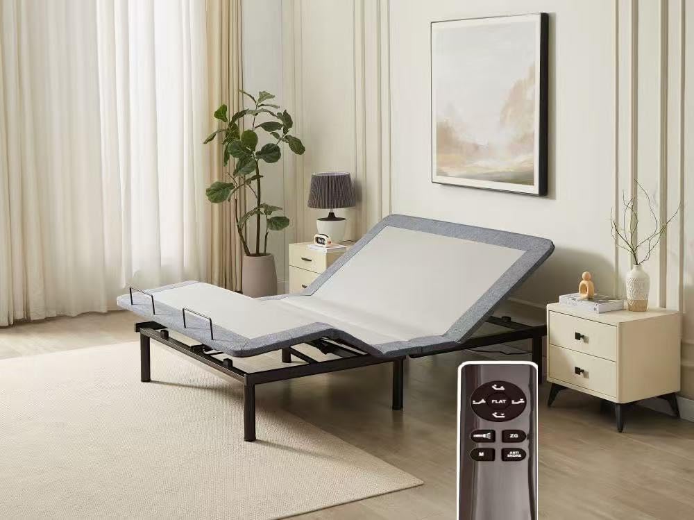 Smart Flex SF200 Wireless Adjustable Bed Base with Zero Gravity, Head & Foot Articulation, 1000 lb Capacity (Queen (U.S. Standard)) (Full)