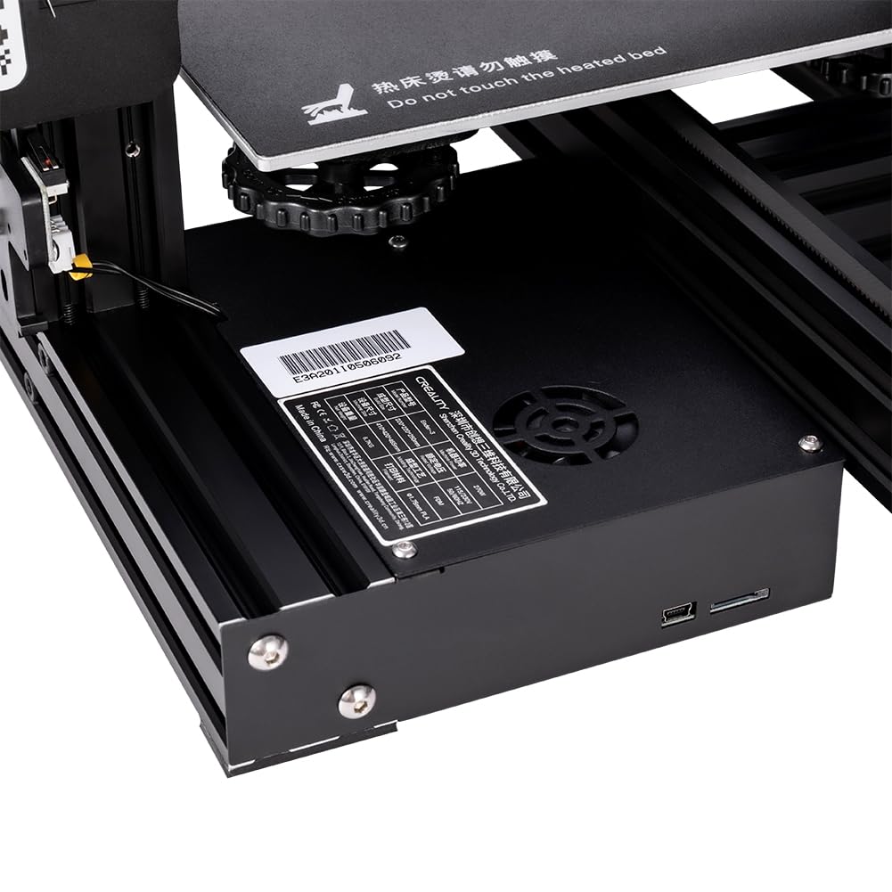 Official Creality Ender 3 3D Printer with Resume Printing Function and Stable Power Supply, High Precision Printing and High-standard V-profiles DIY 3D Printers Printing Size 8.66*8.66*9.84 inches