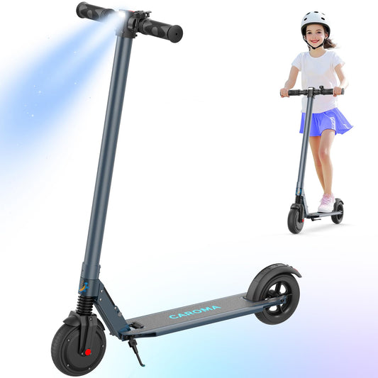 Caroma Electric Scooters - Electric Scooter for Adults, 450W Peak Motor, 16 Max MPH, 15-21 Miles Range, Lightweight Foldable E-Scooter