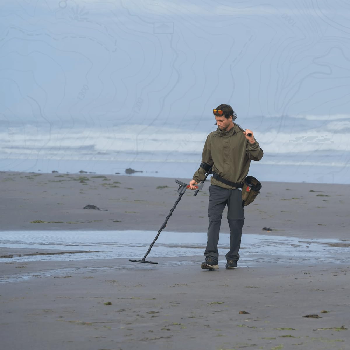 MINELAB Vanquish 560 Fully-Automatic Lightweight Waterproof Metal Detector with Multi-IQ Technology, Includes V12X 12" Double-D Coil and Wired Headphones