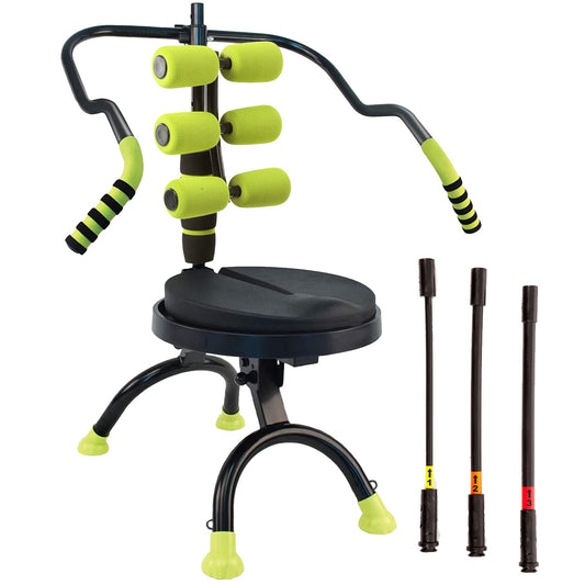 AB Doer 360 Ab Fitness Machine System - PRO Kit -Provides An Abdonimal And Muscle Activating Workout with Aerobics to Burn Calories and Workout