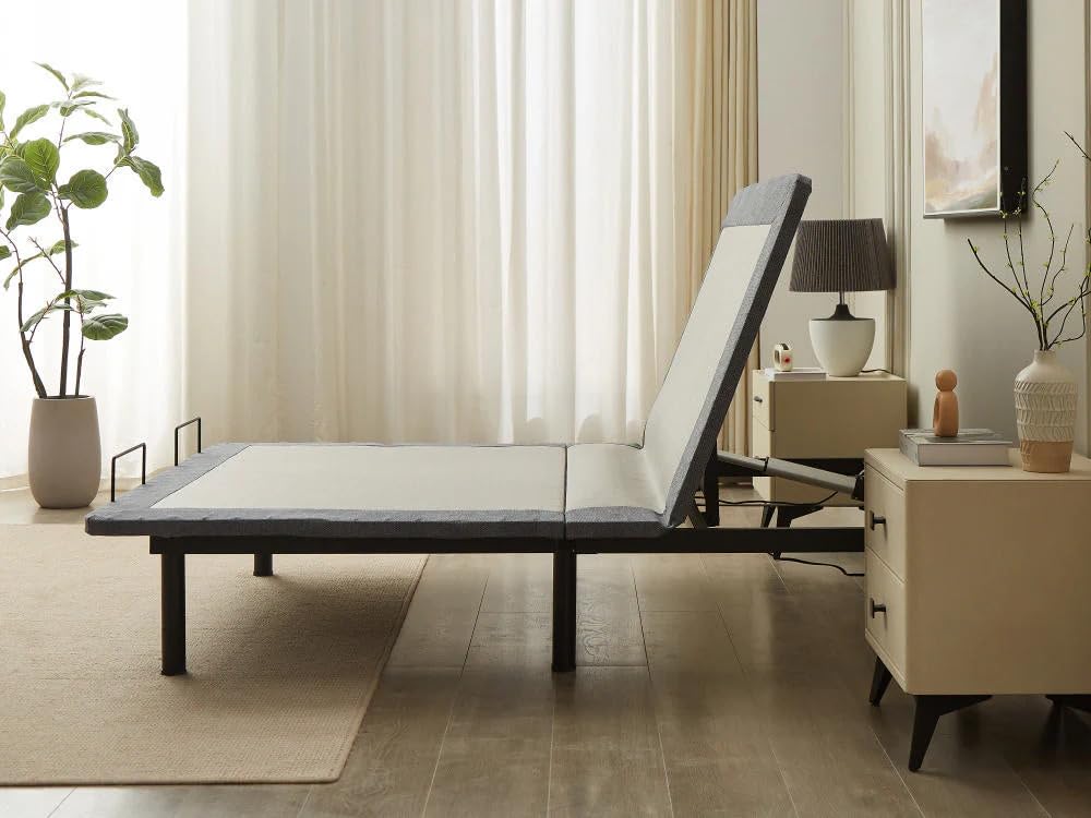 Smart Flex SF200 Wireless Adjustable Bed Base with Zero Gravity, Head & Foot Articulation, 1000 lb Capacity (Queen (U.S. Standard)) (Full)
