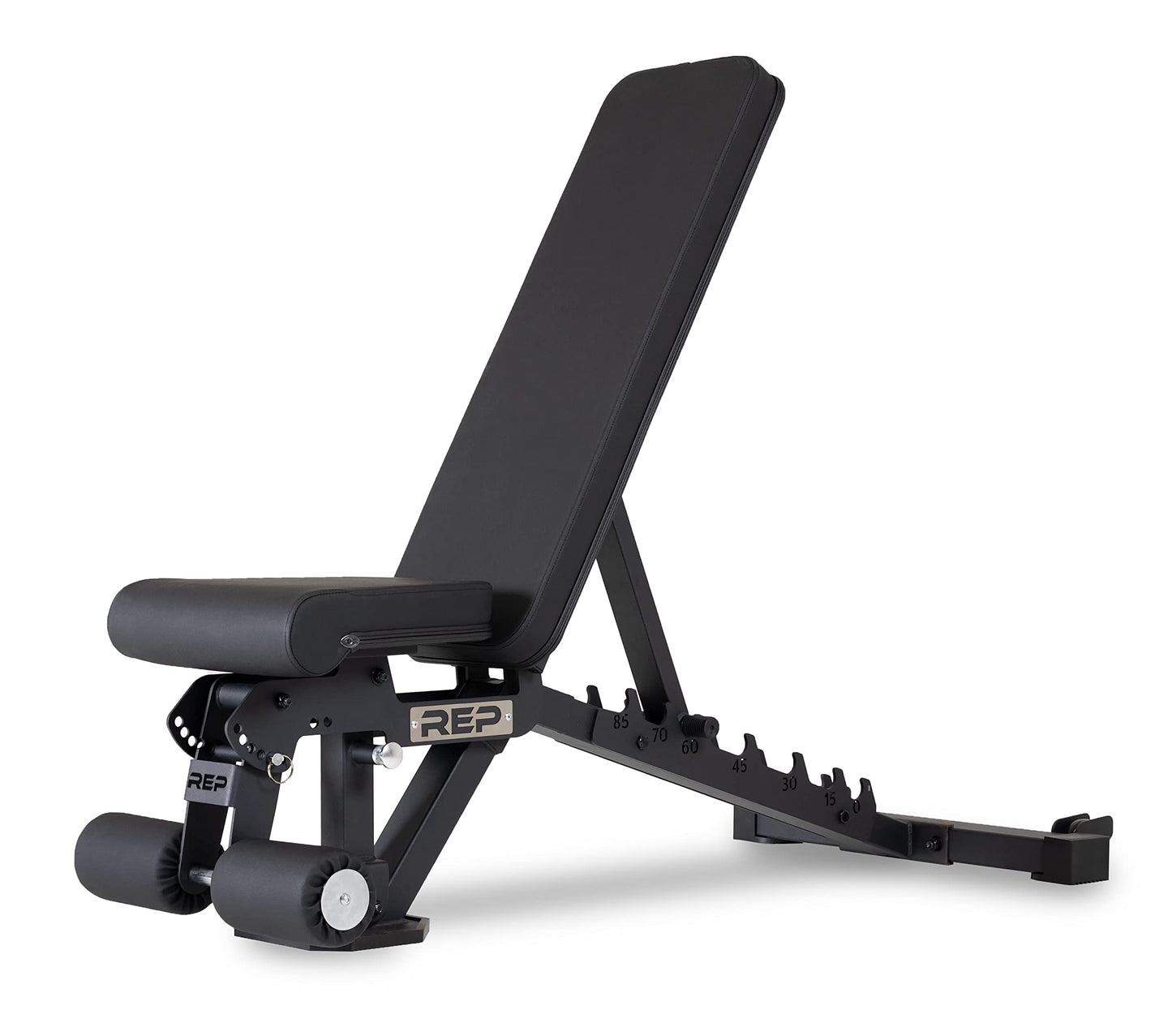 REP Foldable Incline Decline Bench, Matte Black