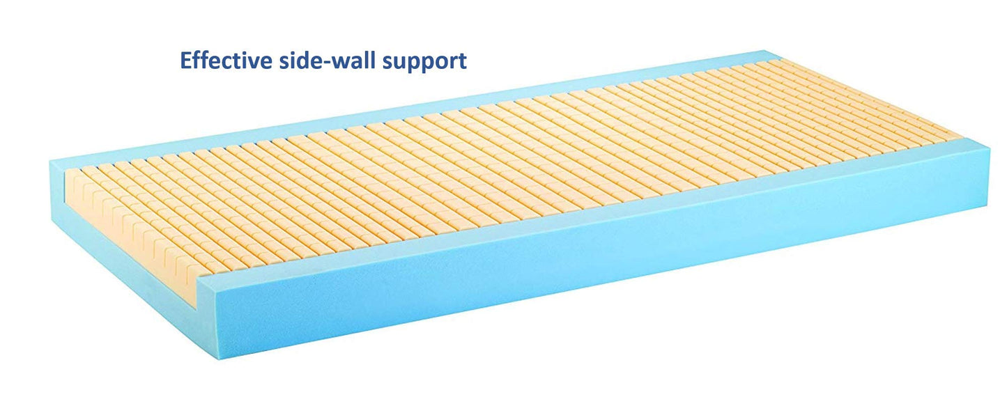 Invacare Softform Premier Bariatric Hospital Bed Mattress, 80" Length, 42" Width, 6" Height, IPM1080B42