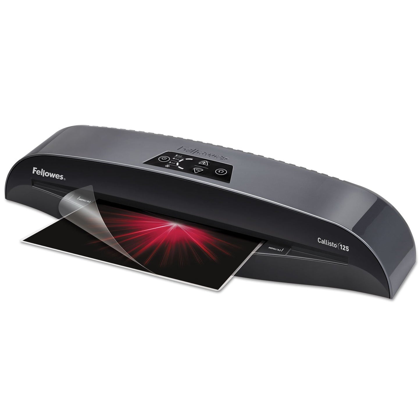 Fellowes Callisto 125 Laminator, 12.5-Inch (57291), Silver/Black