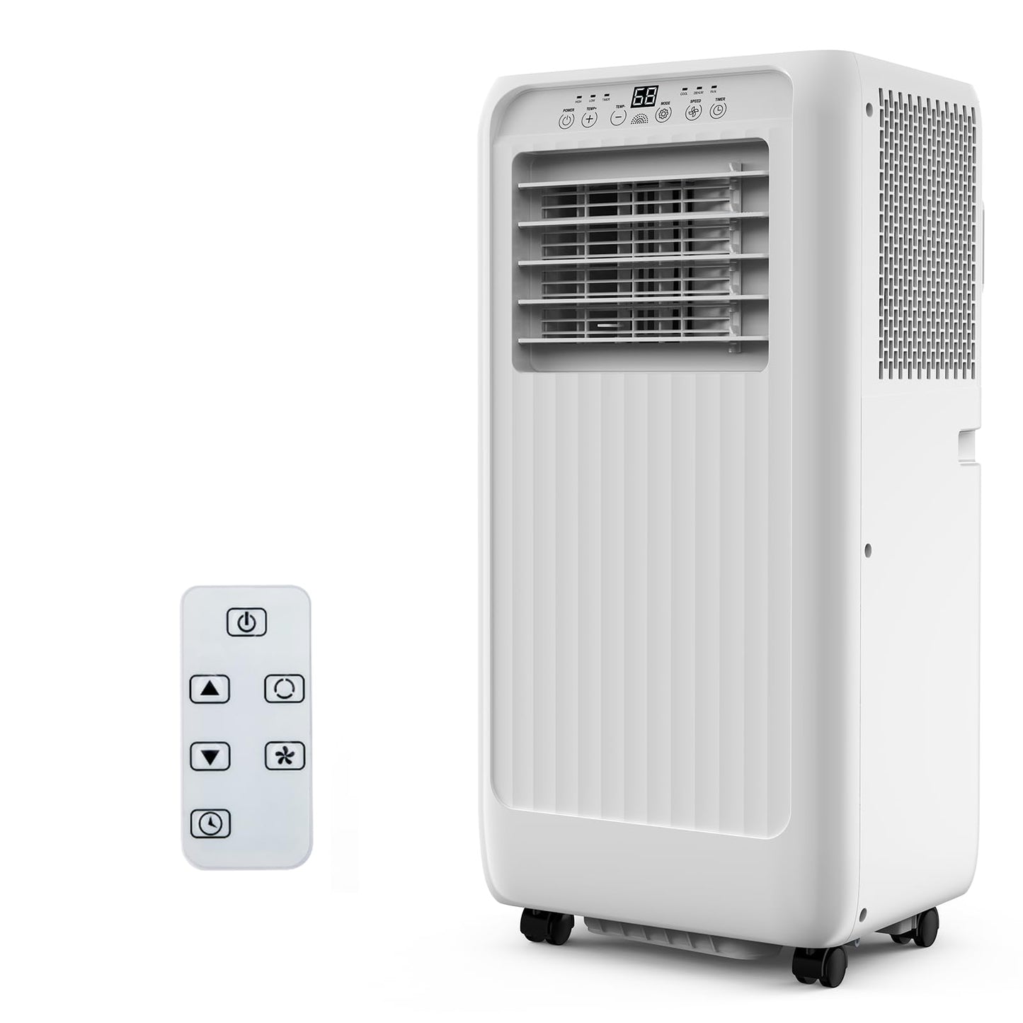 GarveeTech Portable Air Conditioners 10000 BTU for Rooms Up to 450 Sq, Ft, Portable AC with Cooling, Dehumidifier, Fan & Sleep Modes, Stand Up AC Units with Remote Control and Auto Evaporation