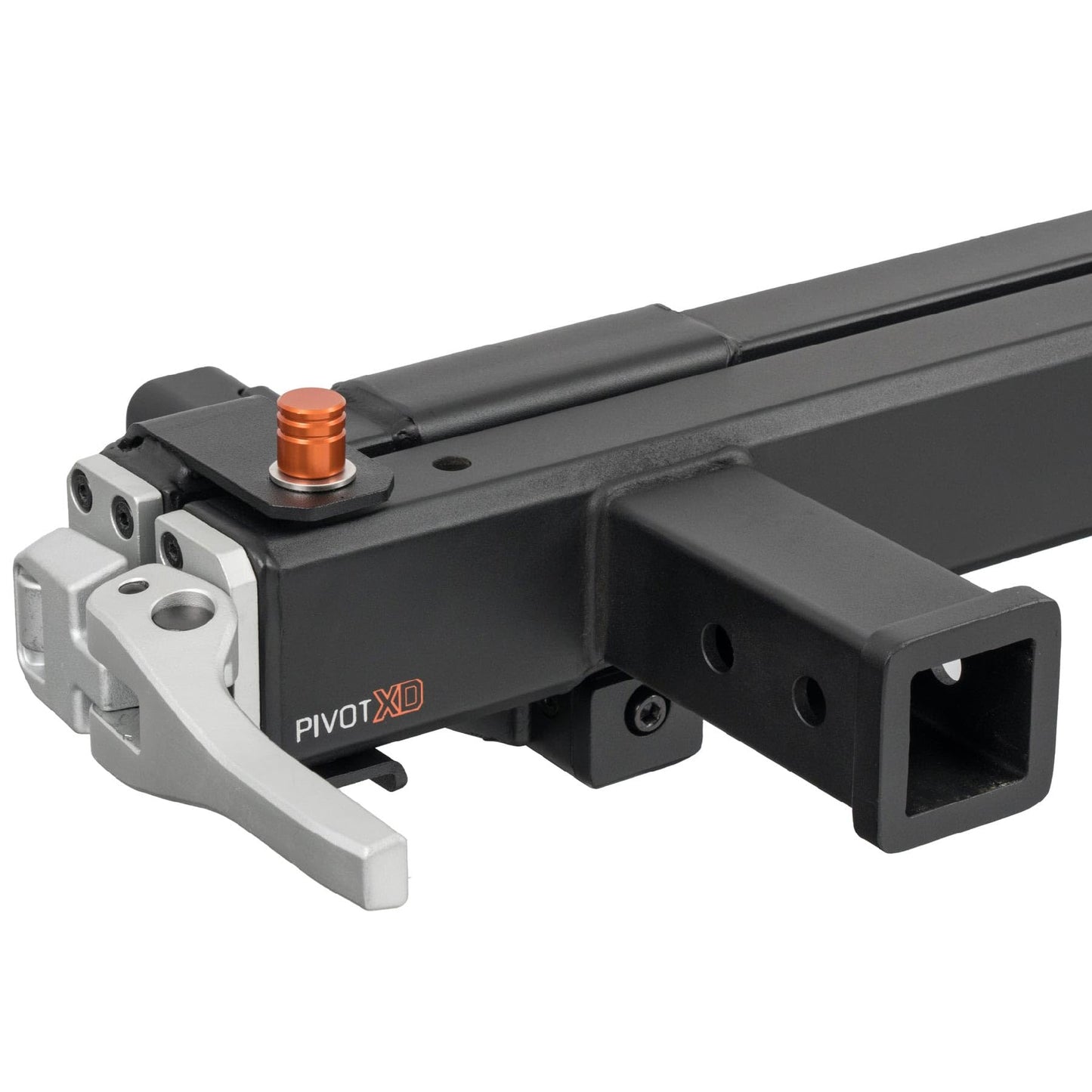 KUAT Pivot XD Heavy-Duty Swing Away Hitch | Steel Construction, 350 lb Load Capacity, 90 and 120 Degree Passenger Side Access Hitch for Bike Racks & Cargo Carriers