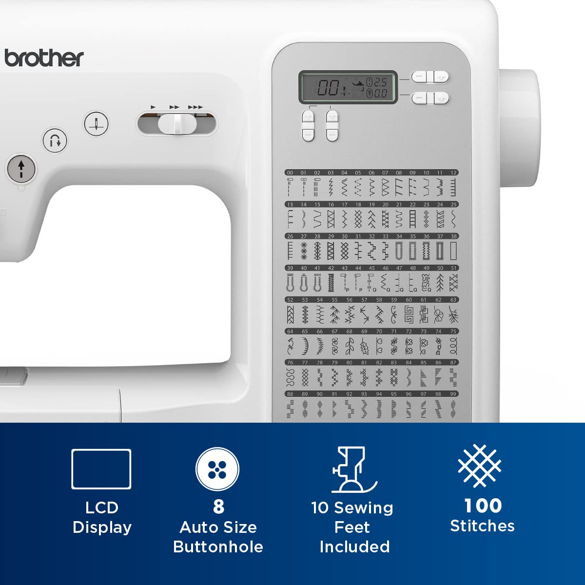 Brother CP100X Computerized Sewing and Quilting Machine