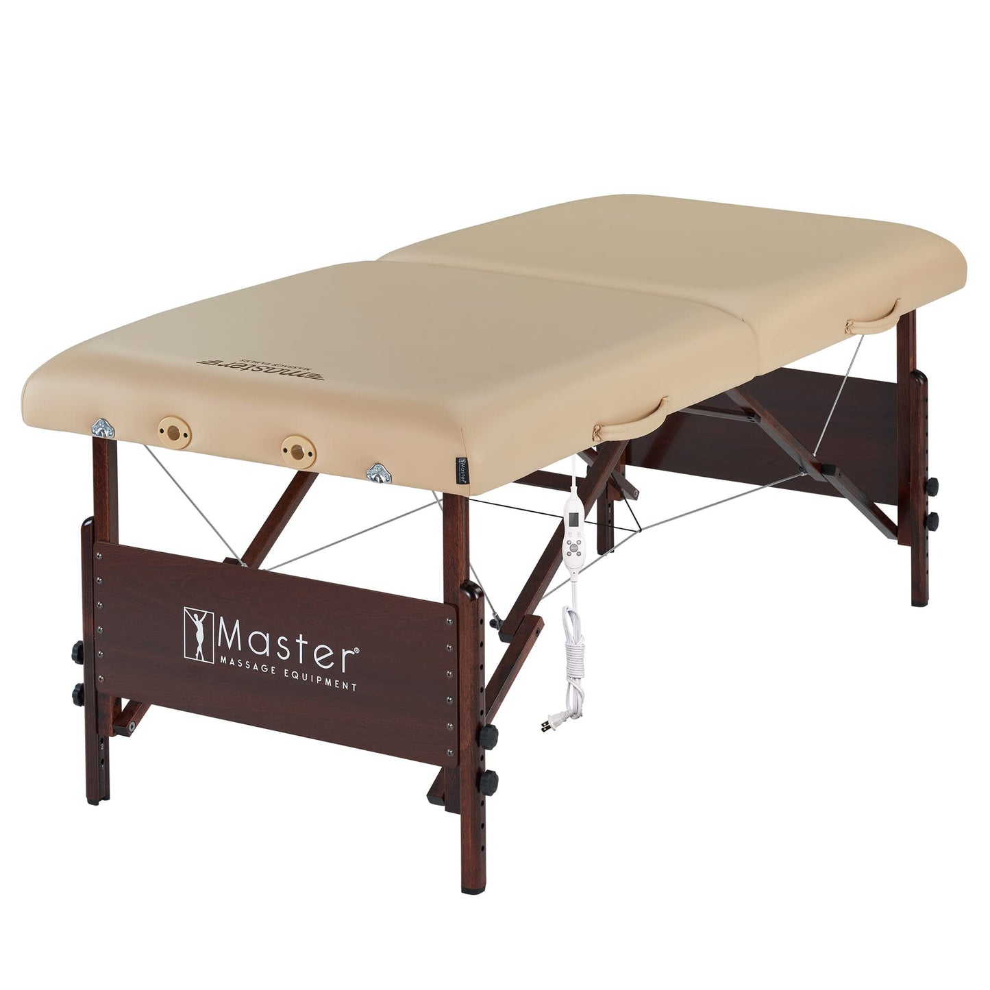 Master Massage 30" Del Ray Therma Top Portable Massage Table Package with Accessories- For Use as a Tattoo Bed, Lash Table