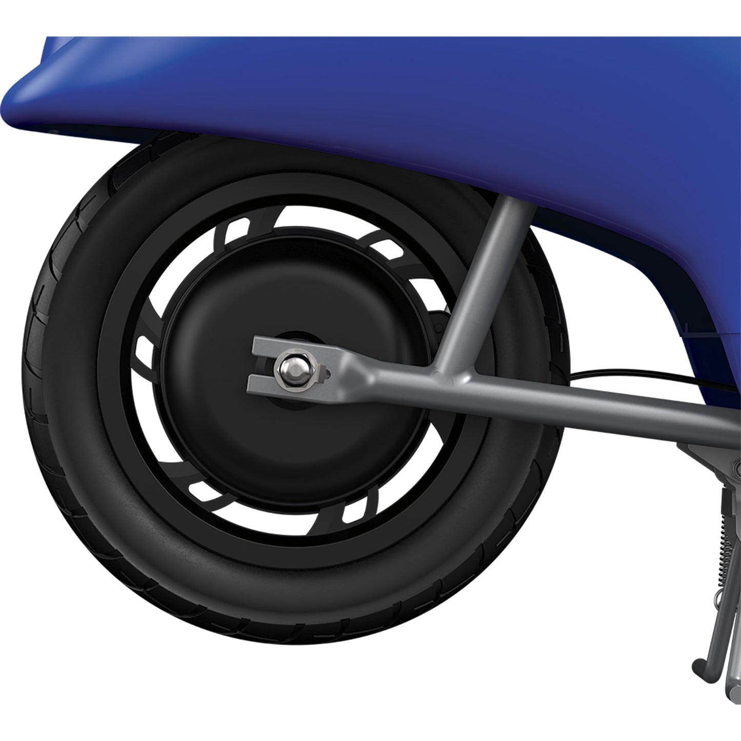Razor Electric Retro Scooter for Ages 8+, 170 lb Max Weight, Blue, w/ 250W Motor, 12.5” Tires & 24V Battery, Up to 15 MPH, Pocket Mod – Lightweight Ride On Motorcycle Bike for Young and Teen Riders