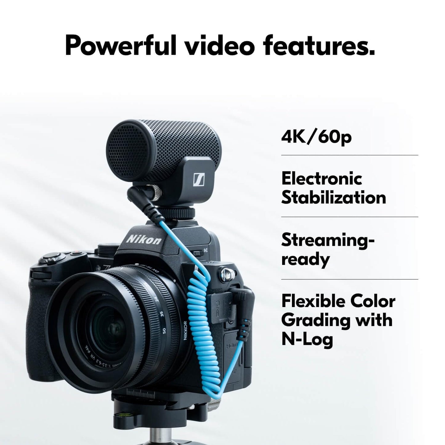 Nikon Z50 II with Two Lenses | Compact mirrorless Stills/Video Camera with Easy Color presets and Wireless Photo Sharing | USA Model