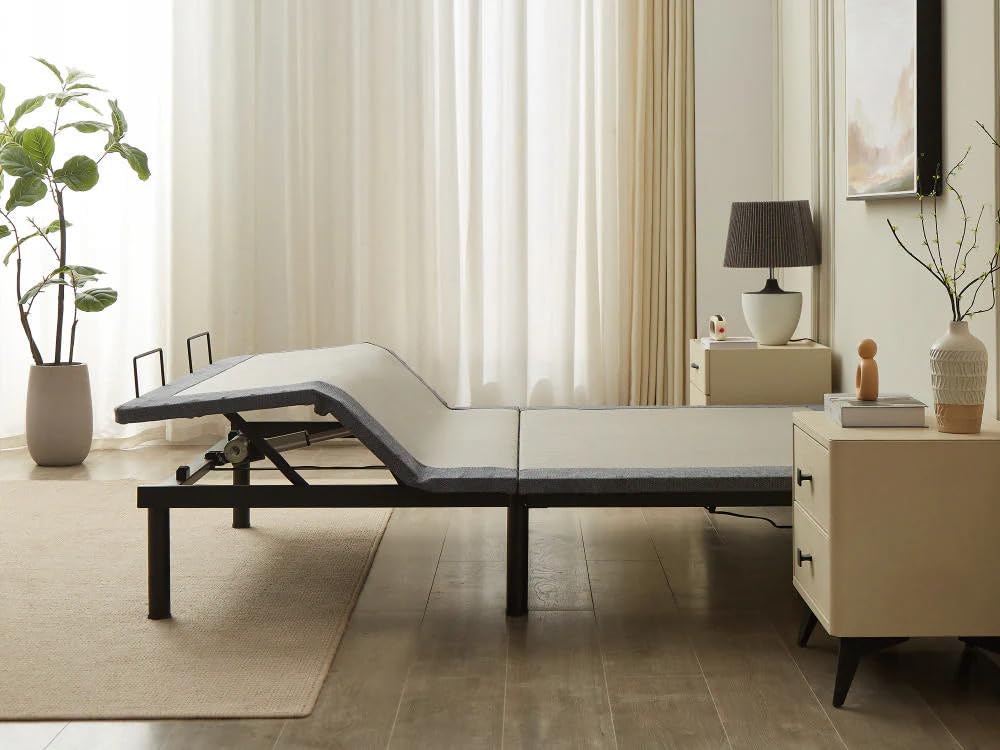 Smart Flex SF200 Wireless Adjustable Bed Base with Zero Gravity, Head & Foot Articulation, 1000 lb Capacity (Queen (U.S. Standard)) (Full)