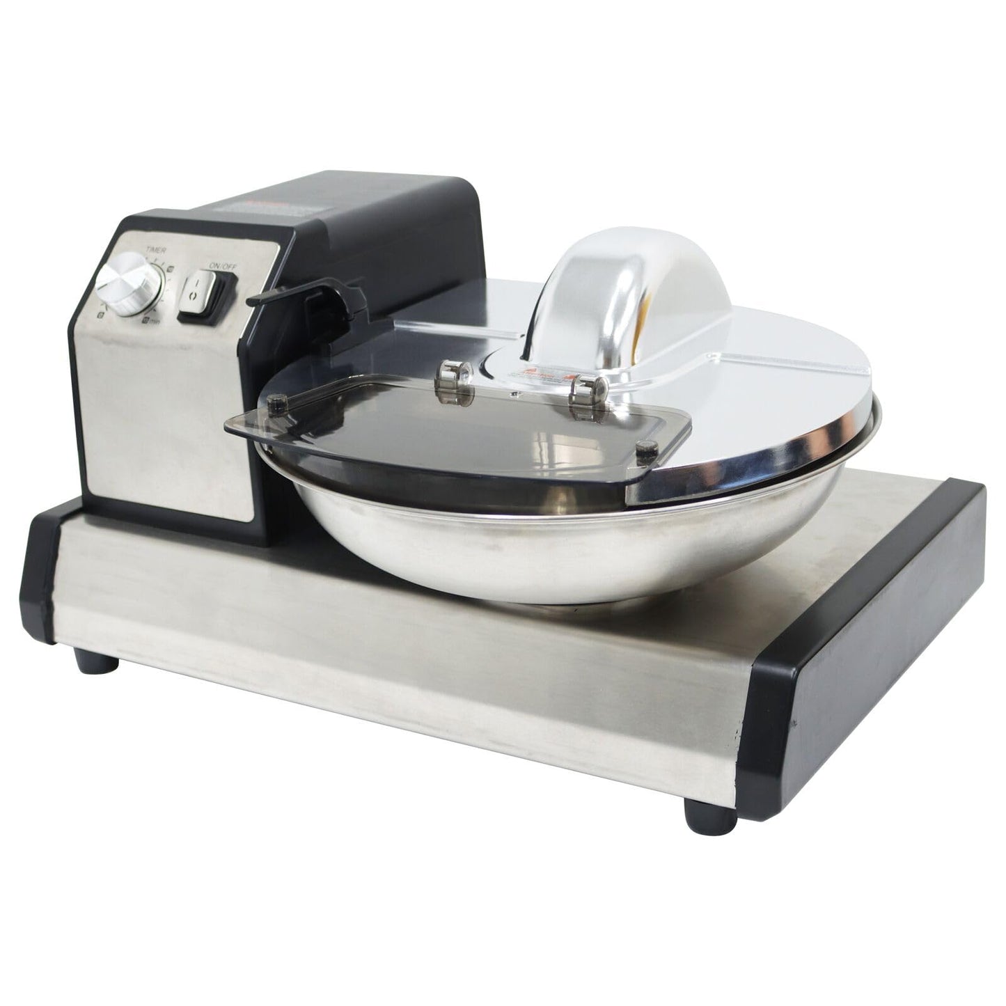 PreAsion 5.5 L Multifunction Meat Bowl Cutter 110V Mixer Commercial Electric Multi Function Chopper Food Shredder Processor Meat Bowl Cutter
