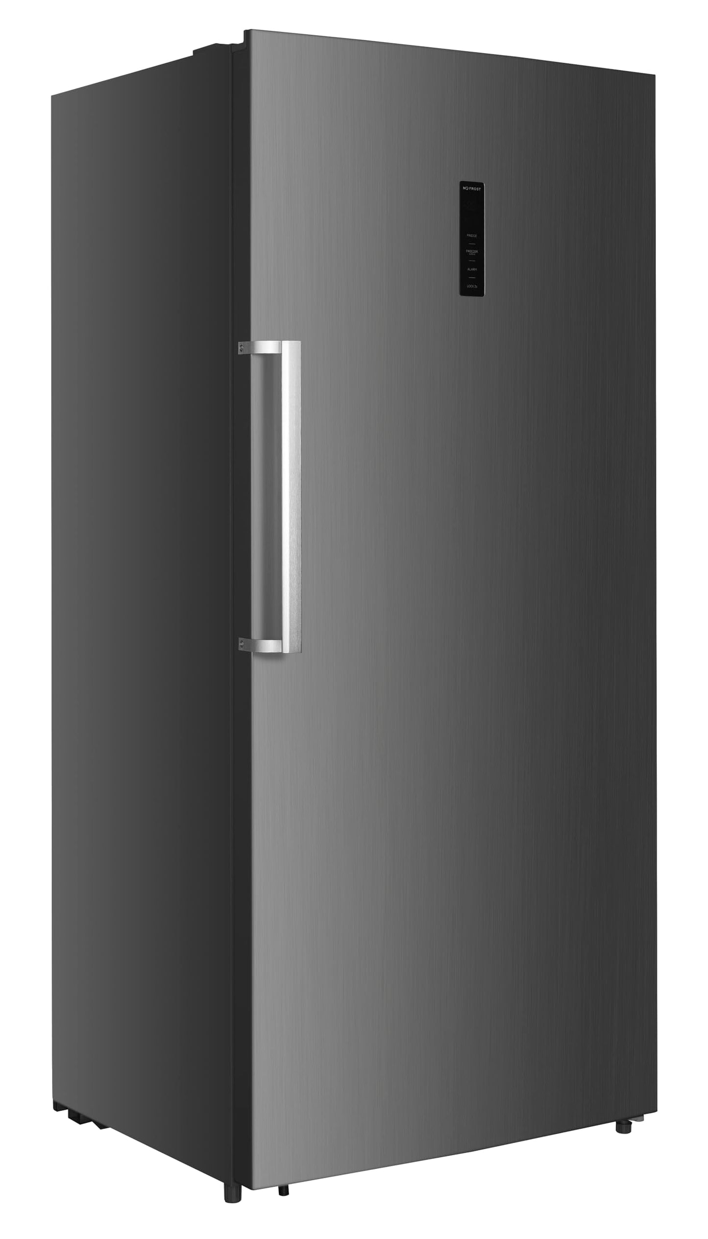 Upstreman 21.2 Cu.Ft. Convertible Upright Freezer, Large Capacity, Energy Star, Frost Free, Digital Touch Control Panel, Black Stainless-UF212