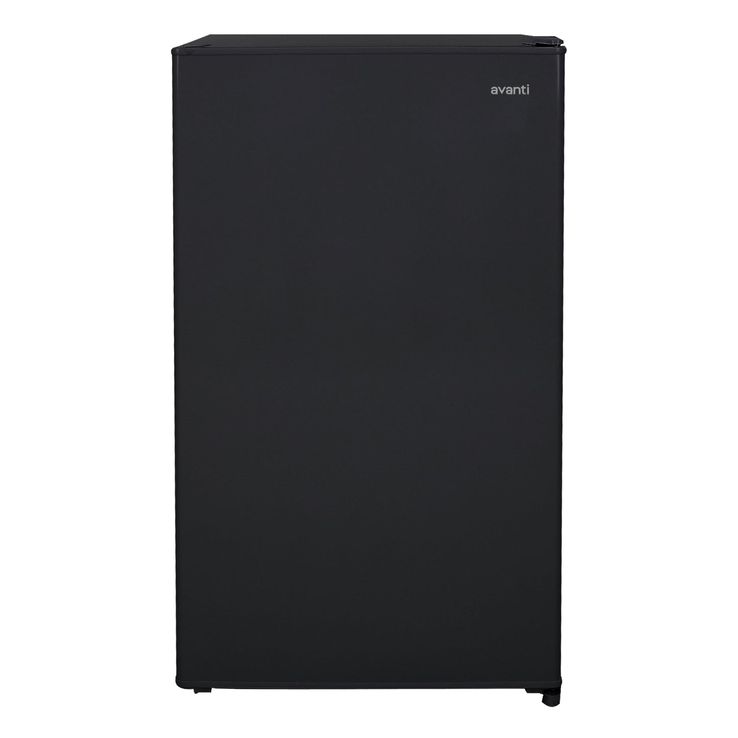 Avanti 3.3 Cu. Ft. Mini Fridge Compact Refrigerator with Adjustable Temperature, Removable Shelves, Chiller Compartment wiith Flush-Back Design, 3.3 cu.ft., Black