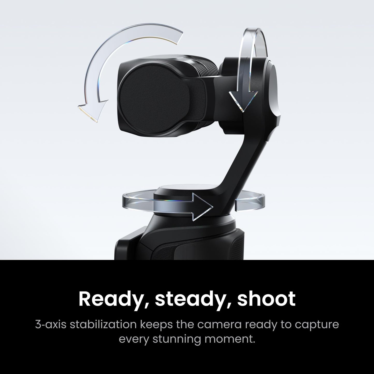 Insta360 Luna Ultra - 8K Vlogging Camera with Dual Leica Lenses, 12× Zoom, 1" Sensor, Detachable 2" Touchscreen, Triple AI Chip, Pocket Gimbal Camera for Vlog Photography-Cosmic Black
