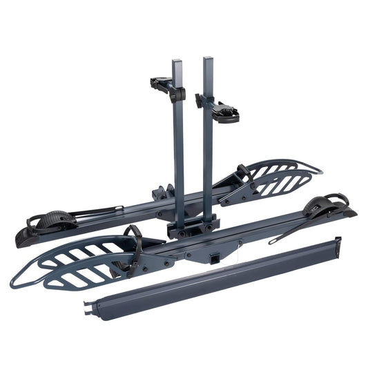CRAVOT CyberRack E2 Hitch 2 E-Bike Rack with Ramp,200 lbs Capacity
