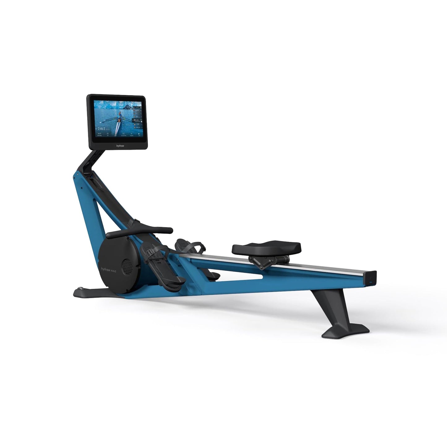 Hydrow Wave Rowing Machine for Home with Immersive 16'' HD Touchscreen - Live Row Machine Home Workout, Magnetic Drag Technology, 375 lb Weight Capacity Magnetic Rower - 30-Day Trial & 1-Year Warranty