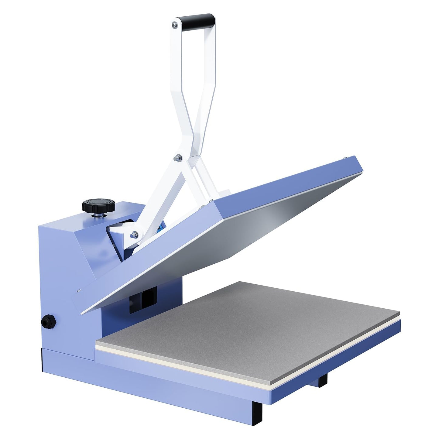 16x24 Heat Press Machine for t-Shirts, Sublimation Transfer, Fast Heating, Digital Precise Temperature Control, Adjustable Pressure, Industrial Transfer Printer for Commercial & Home Use, Baby Blue