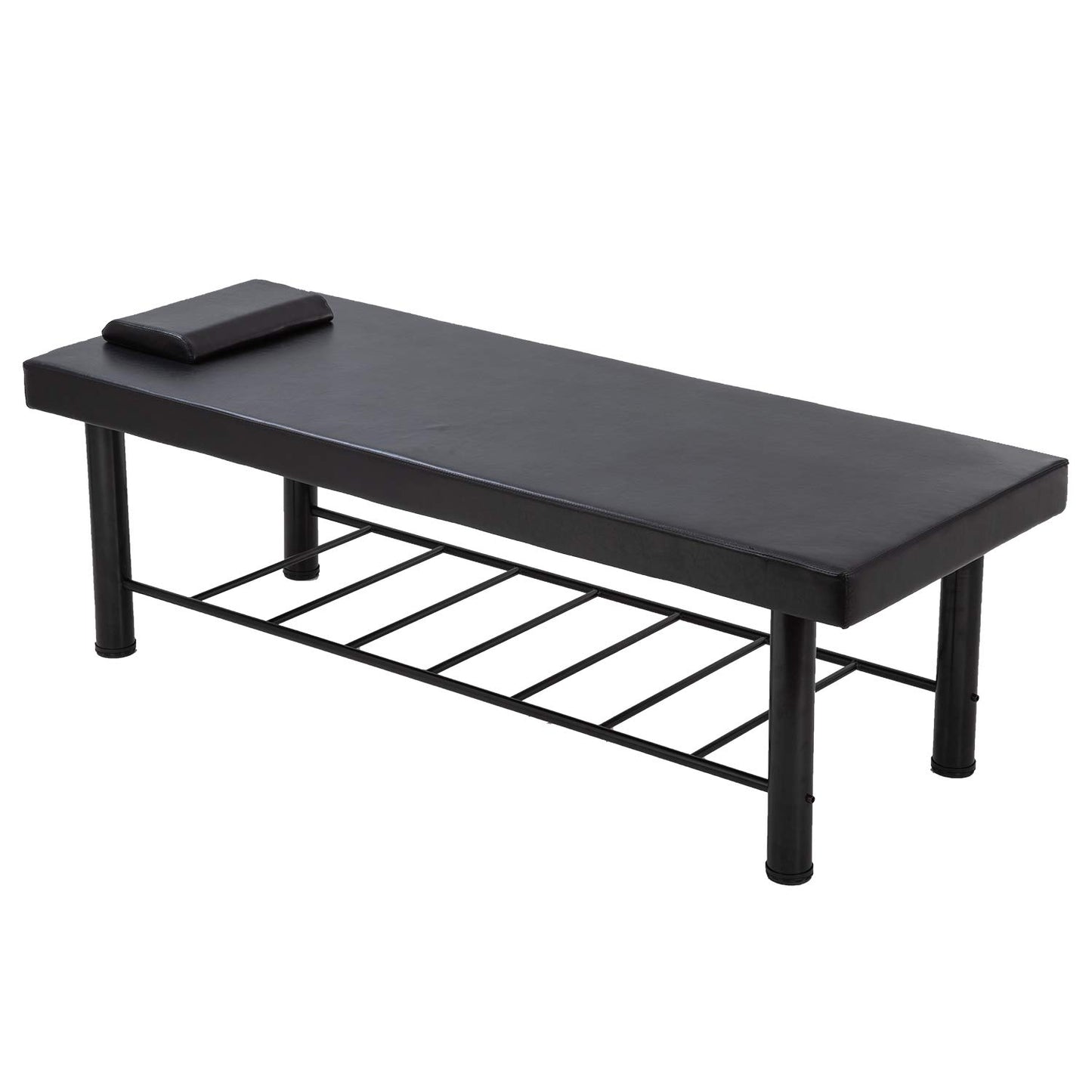 BestMassage Massage Table Stationary Massage Bed 75" Long*30" Wide Spa Bed Heavy Duty Stationary Physical Therapy Bed with 4 inch-Thick Memory Foam for Medical Recovery Professional Massage