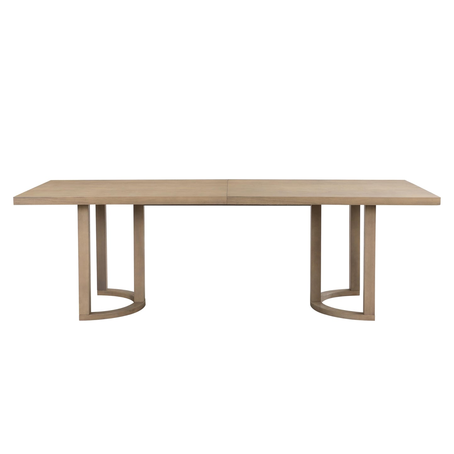 Christopher Knight Home Evat 95 Inch Dining Table for 6-8 People, Modern Kitchen Table with U-Shaped Legs, Large Wooden Rectangular Farmhouse Dinner Furniture for Dining Room, Home Office,Natural Ash