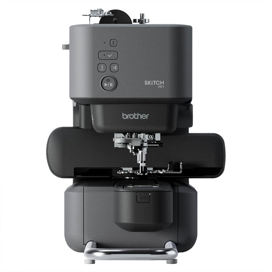 Brother Skitch Single-Needle Embroidery Machine powered by the required Artspira mobile app, 4” x 4” Embroidery Area, Bluetooth Connected