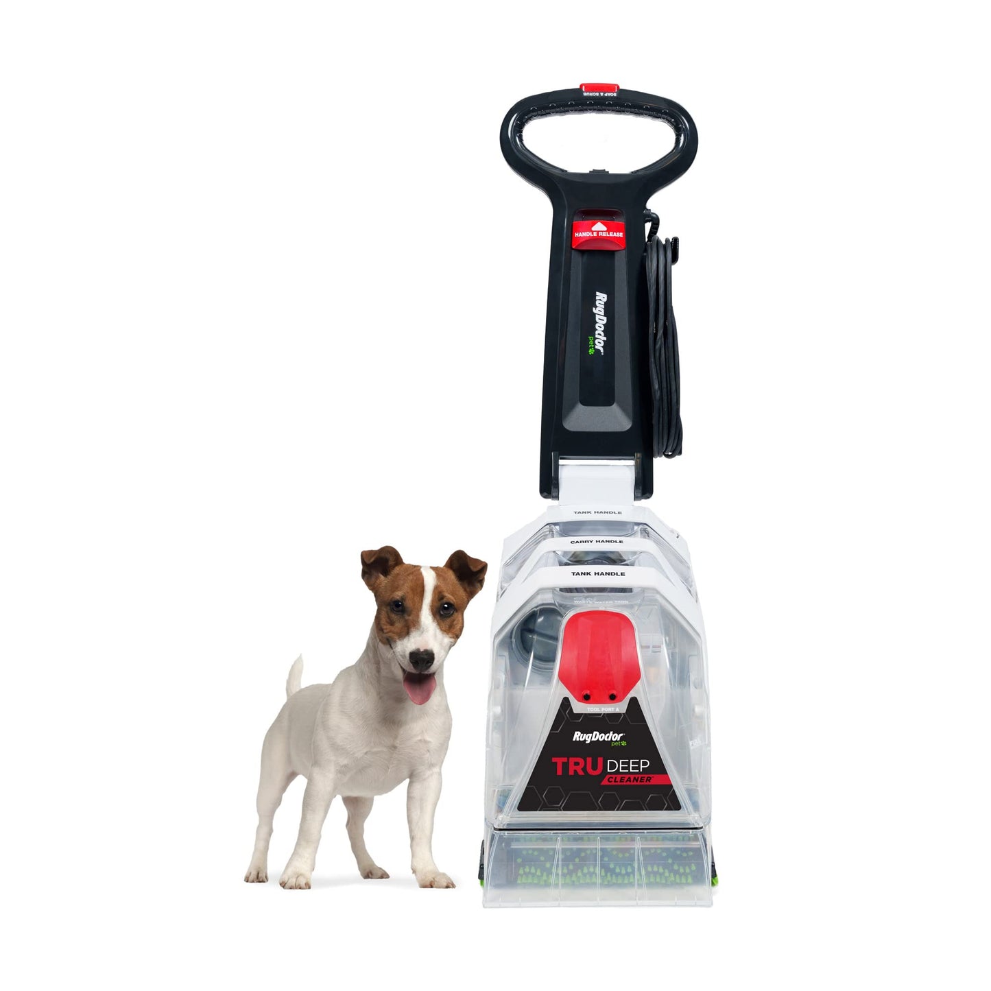 Rug Doctor Pet TruDeep CleanerTM, Pet Upholstery Tool, Best-In-Class Suction Power, Dual Cross-Action Brush Technology for One-Pass Cleaning, Professional-Grade Carpet Cleaner
