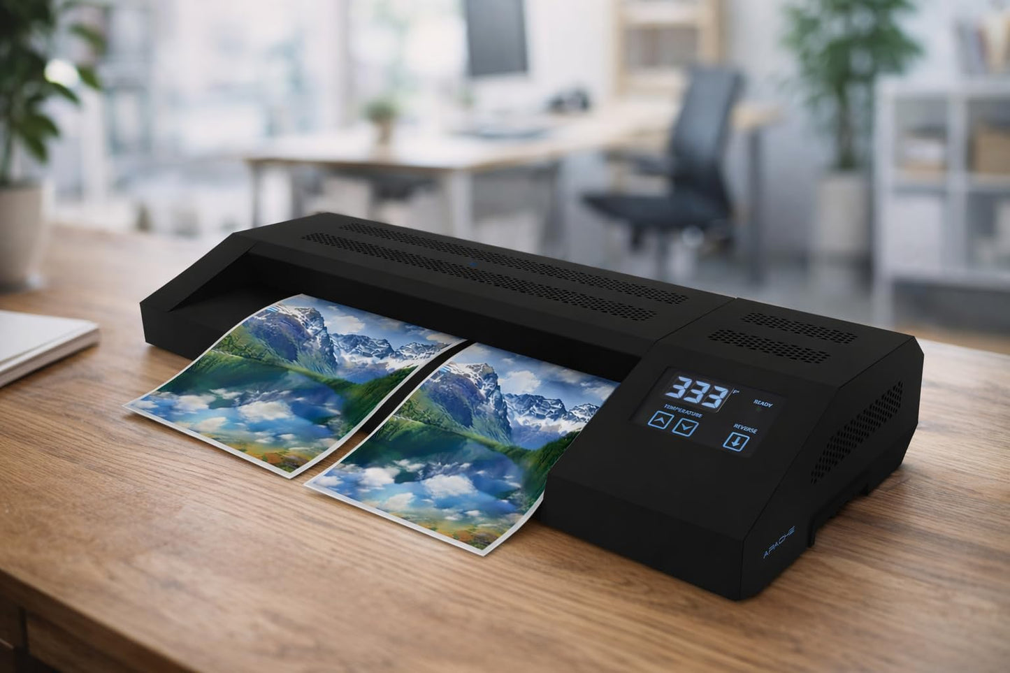 Apache Professional Laminator, Thermal Pouch, 18.5 Inch Max Width, 1.5-20 Mil, True Anti-Jam Technology, School & Office Lamination Machine, Variable Temperature, Fast Output, Robust Design