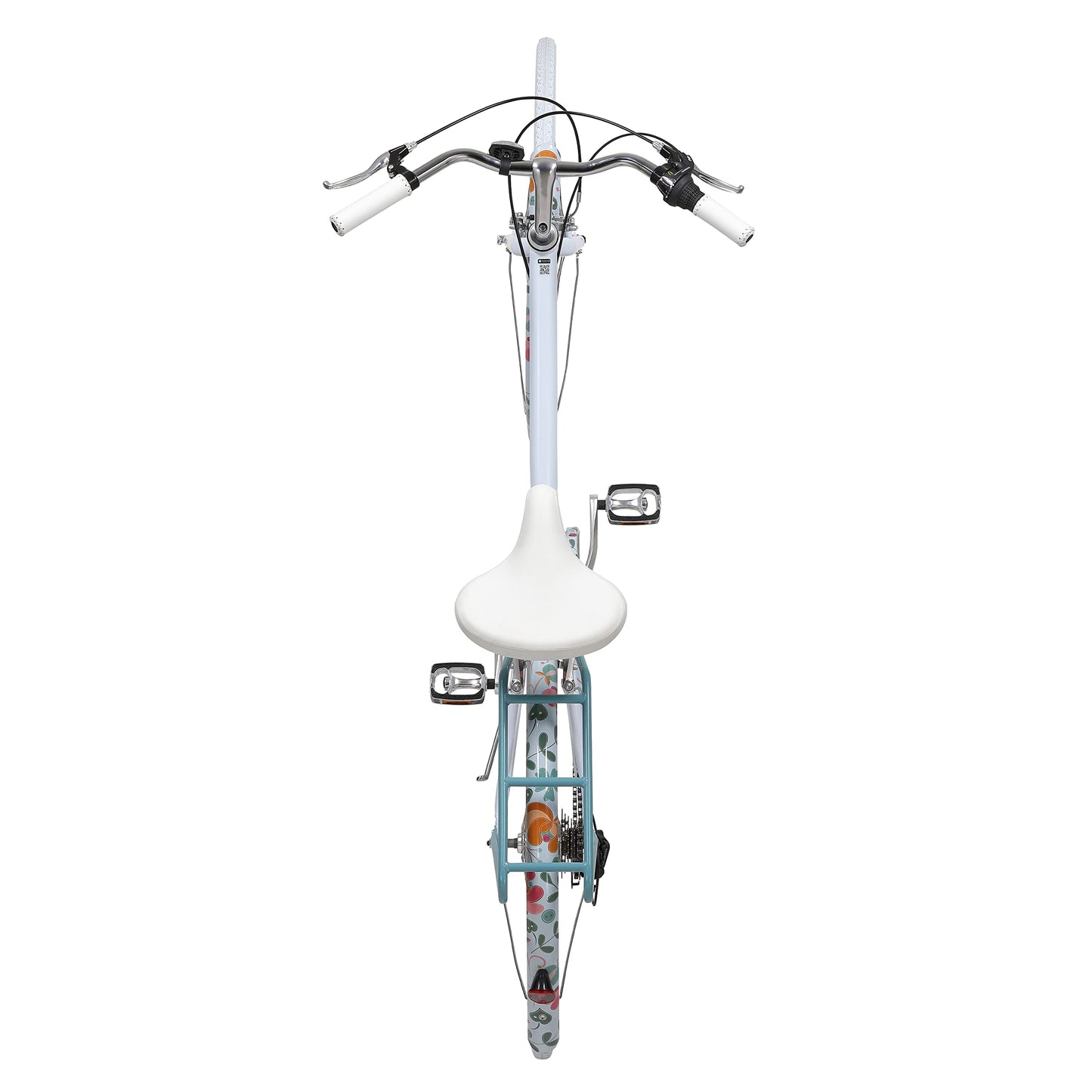 sixthreezero A/O Reach Your Destination Women's Limited 7-Speed Hybrid Commuter Bicycle, Stitched Floral