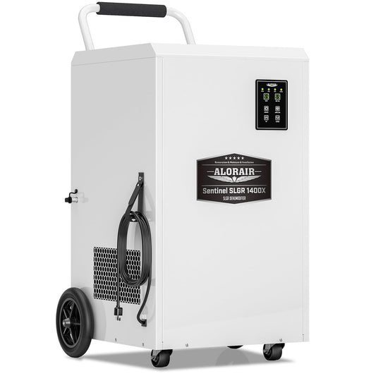 ALORAIR Commercial Dehumidifier 275 Pints with Drain Hose SLGR Tech High Efficient Industrial Dehu for Water Damage Restore, Basement, Warehouse, Home Use, Garage, 6 Years Limited Warranty