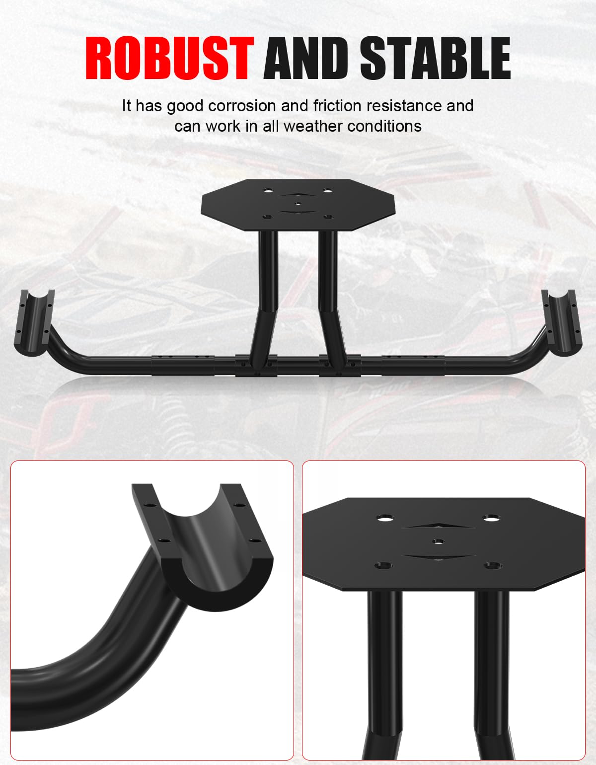 XATVXUTV Spare Tire Carrier for Kawasaki Teryx KRX 1000