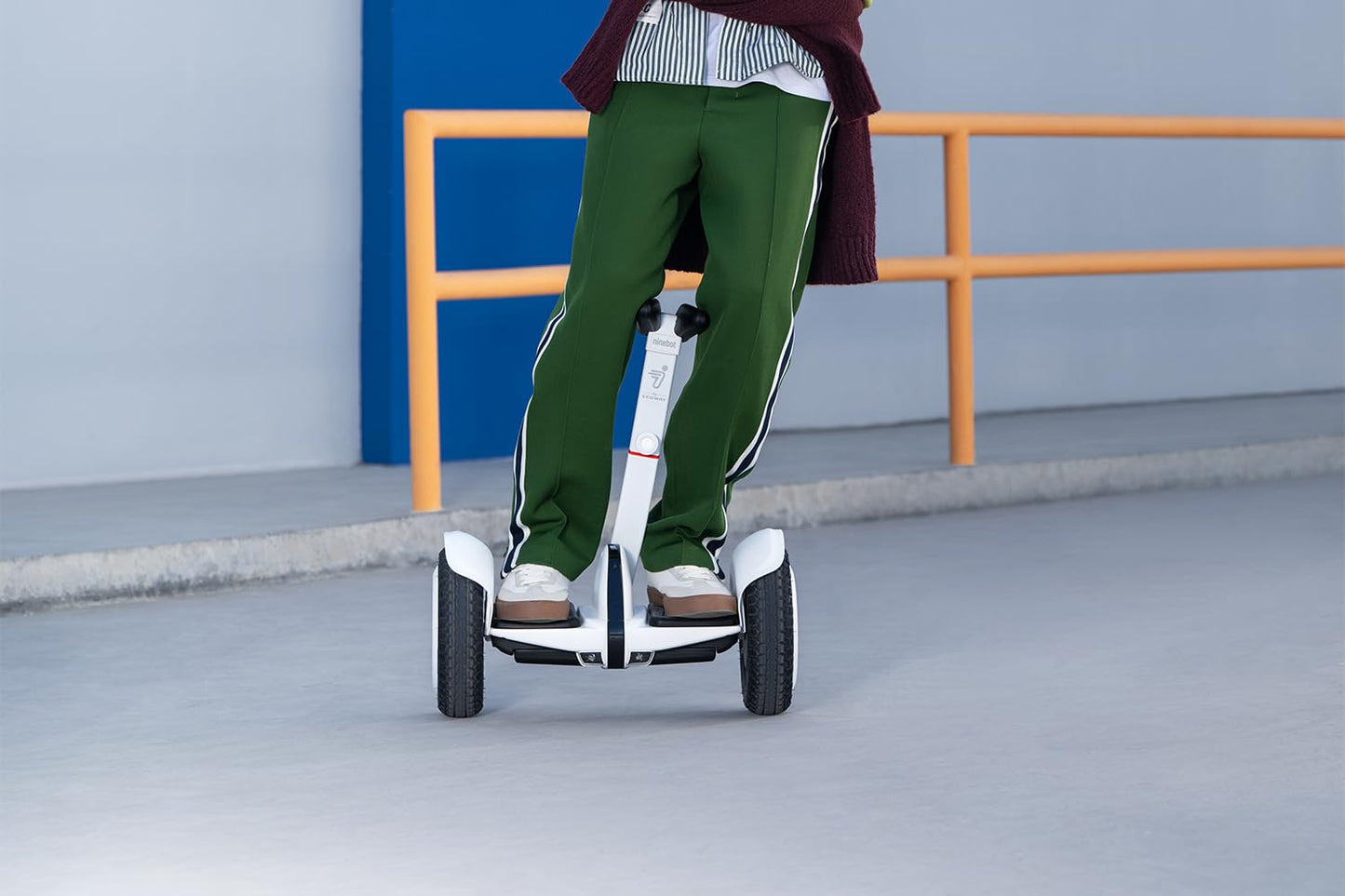 Segway Ninebot S2 Electric Self-Balancing Scooter - Master Your Commute w/t 11.2 mph Max. Speed, 21.7 Mi Range, 10.5” Off Road Tires, Compatible w/t Gokart Kit, UL-2272 Certified