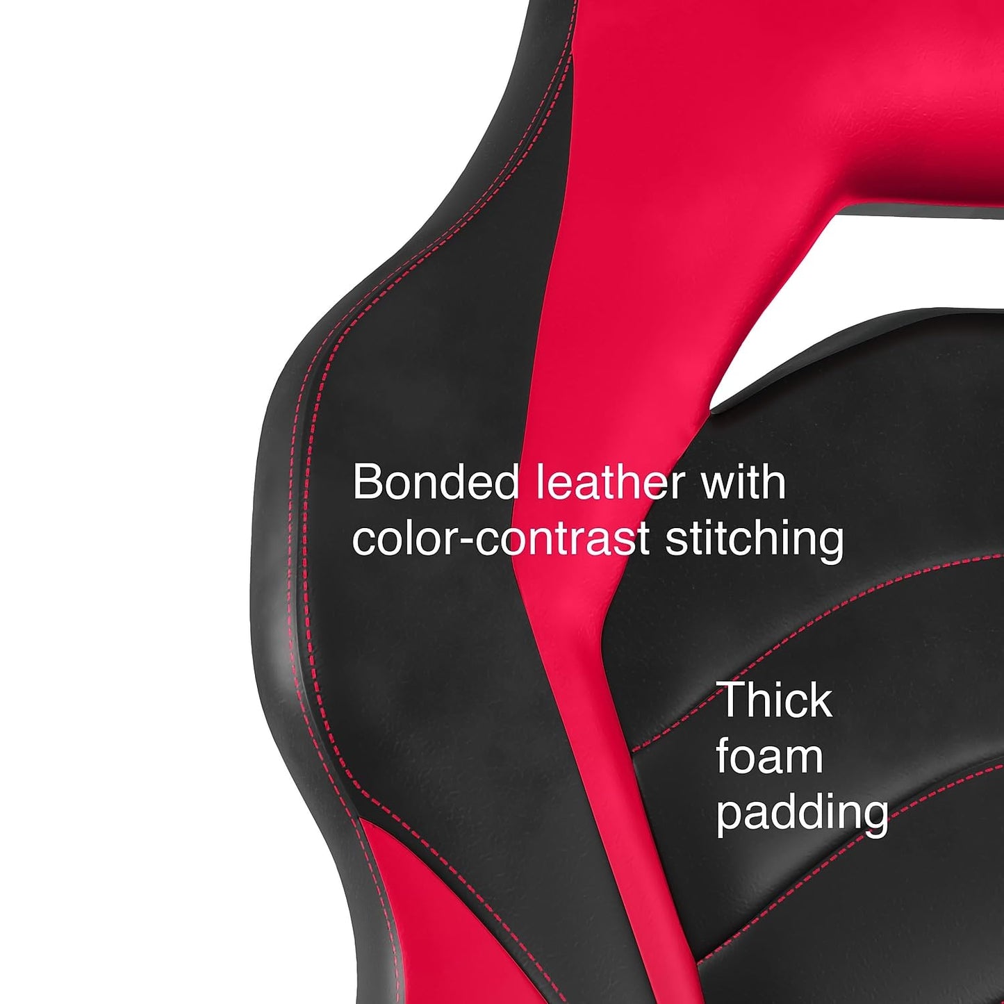 STAPLES Emerge Vortex Gaming Chair, Ergonomic, Adjustable Height, Swivel, Black