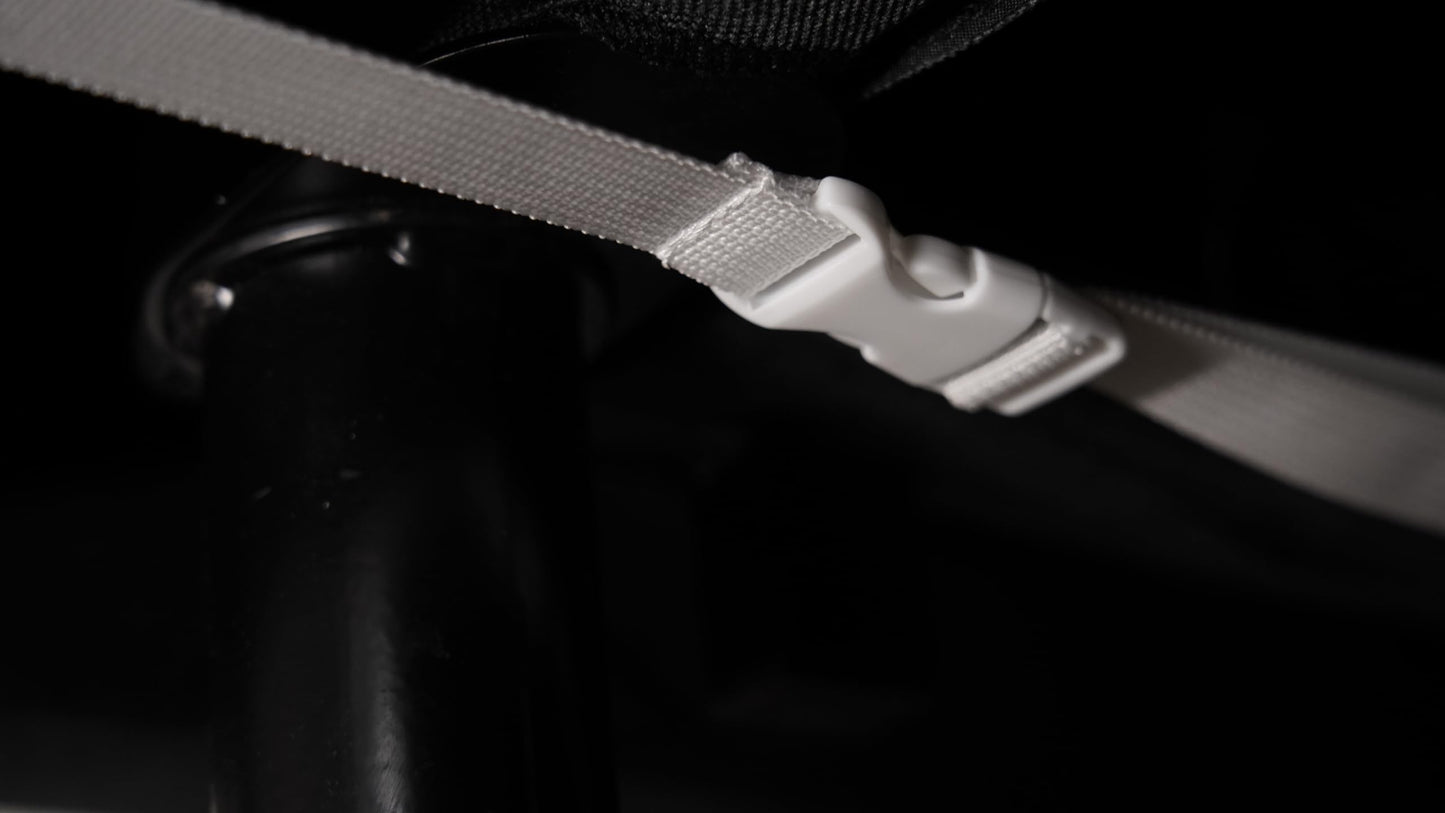 Split King Bed Skirt Designed for Adjustable Beds - Patented Staydae System