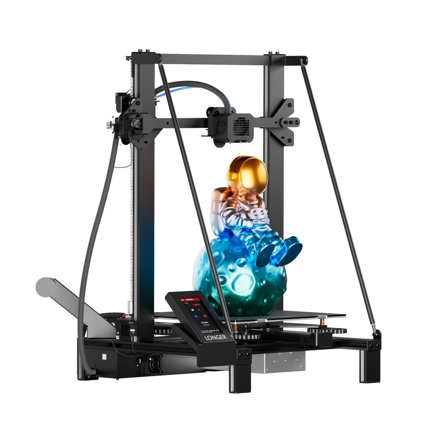 LONGER LK5 Pro 3 3D Printer, 11.8x11.8x15.7in Large Printing Size with Resume Printing FDM 3D Printer Fully Open Source Motherboard Upgrade TMC 2209 3D Printers 95% Pre-Assembled Ideal for Beginners