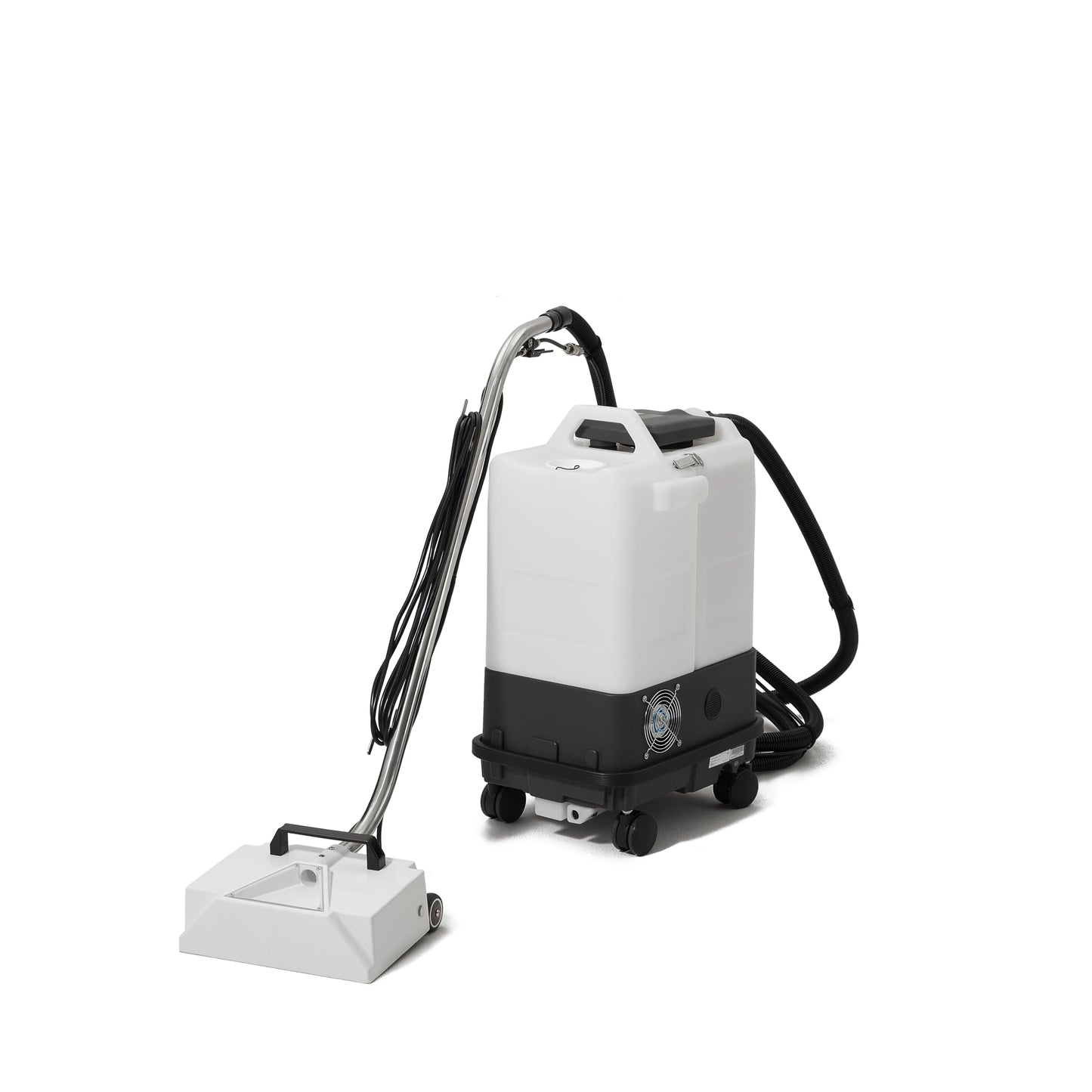 Dapper Commercial Box Carpet Extractor with 13" Motorized Brush Head, Cold Water Extraction, Strong Suction and 6.5 Gal Tanks — Ideal for Hotels, Offices, & Commercial Cleaning