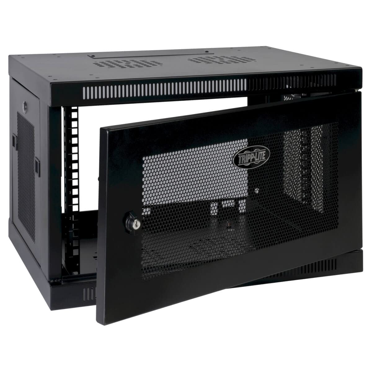 Tripp Lite 9U Wall Mount Rack Enclosure Server Cabinet, 16.5" Deep, Switch-Depth, 200 lbs Capacity, 5-Year Warranty (SRW9U)