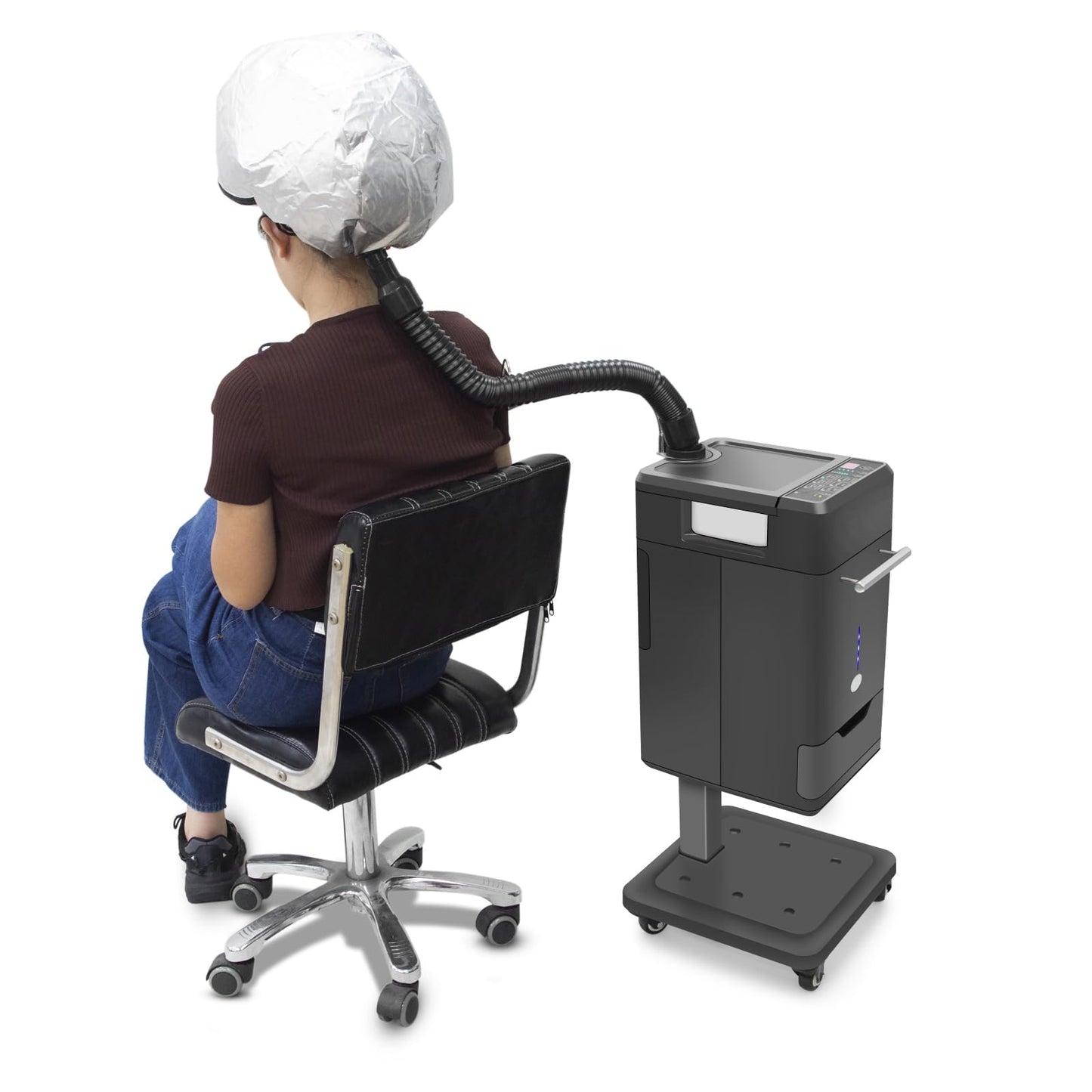 Elitzia Micro Mist Hair Steamer with Storage Draw for Salon SPA Barber Shop