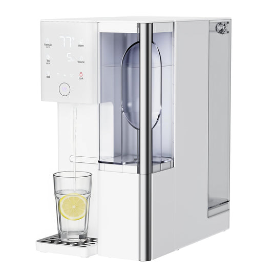 Tanoxo Reverse Osmosis Water Filter Countertop System, 5-Stage RO Filtration, Instant Hot Water with 4 Temperature Settings, BPA-Free