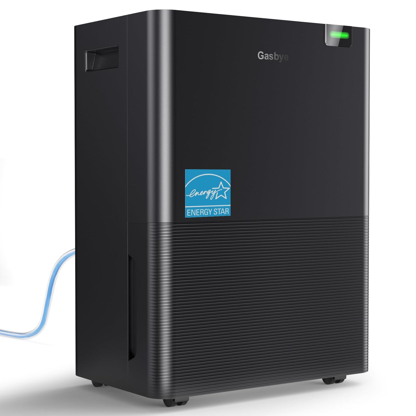 Gasbye 4500 Sq.Ft. 2026 Energy Star Dehumidifier for Basement with Drain Hose, Max 75 Pints/D Dehumidifier for Large Room, [43dB Quiet Compressor], Easy Drainage, Auto-restart, Black
