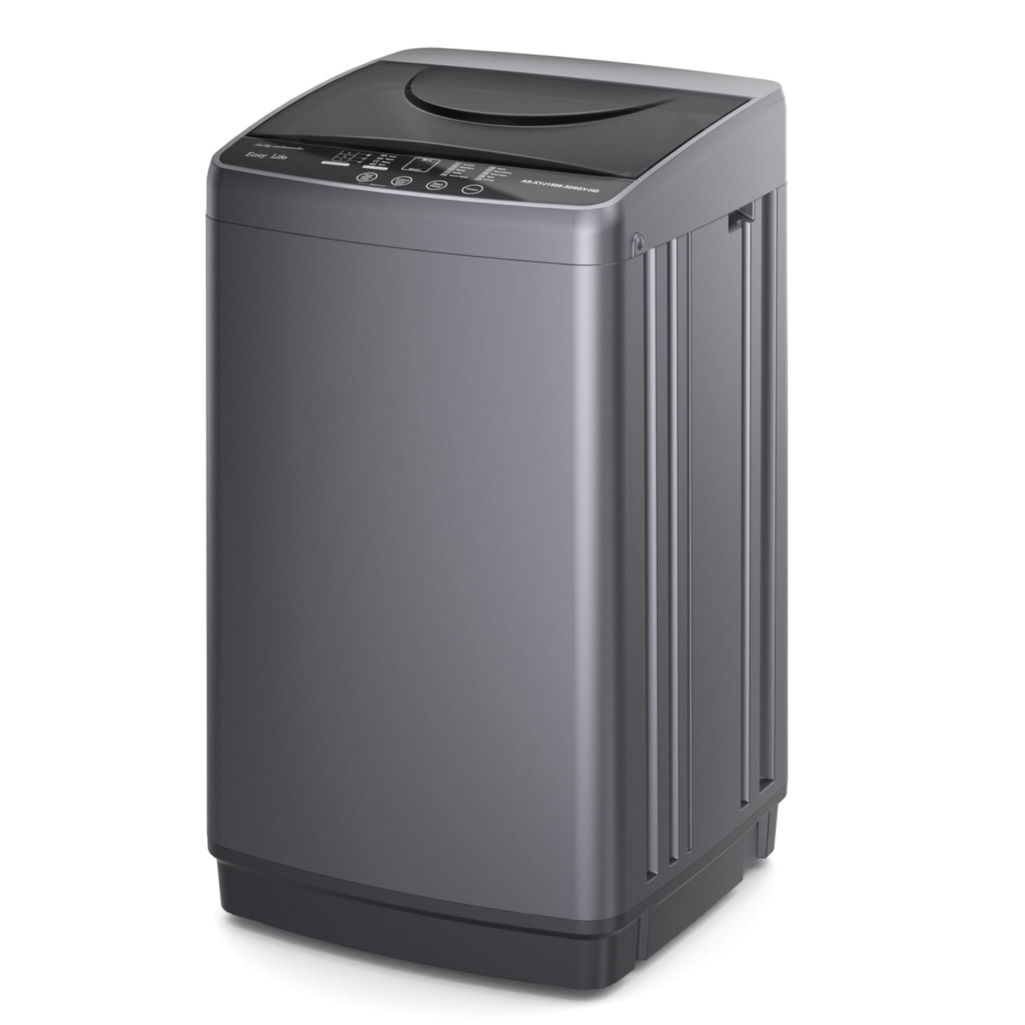 NEWBULIG 1.06 Cu.Ft Portable Washing Machine, 7.7 lbs Capacity Full-Automatic Compact Washer with 10 Wash Cycles & Auto-Balance, for Apartment RV Dorm Camping