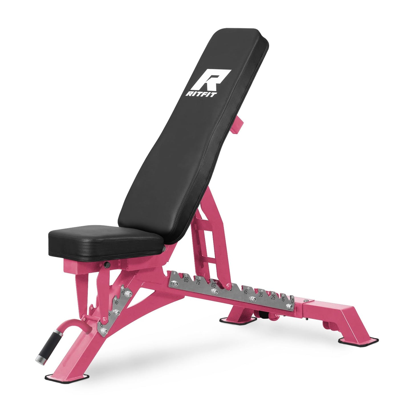RITFIT Adjustable Weight Bench with Multiple Back Positions for Full Body Workouts, Incline, Decline, and Flat Settings for Home Gym Strength Training, 1300LB Capacity