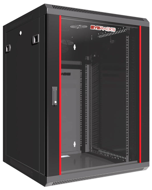 Sysracks Wall Mount Server Rack Cabinet 24"-Deep, 12U
