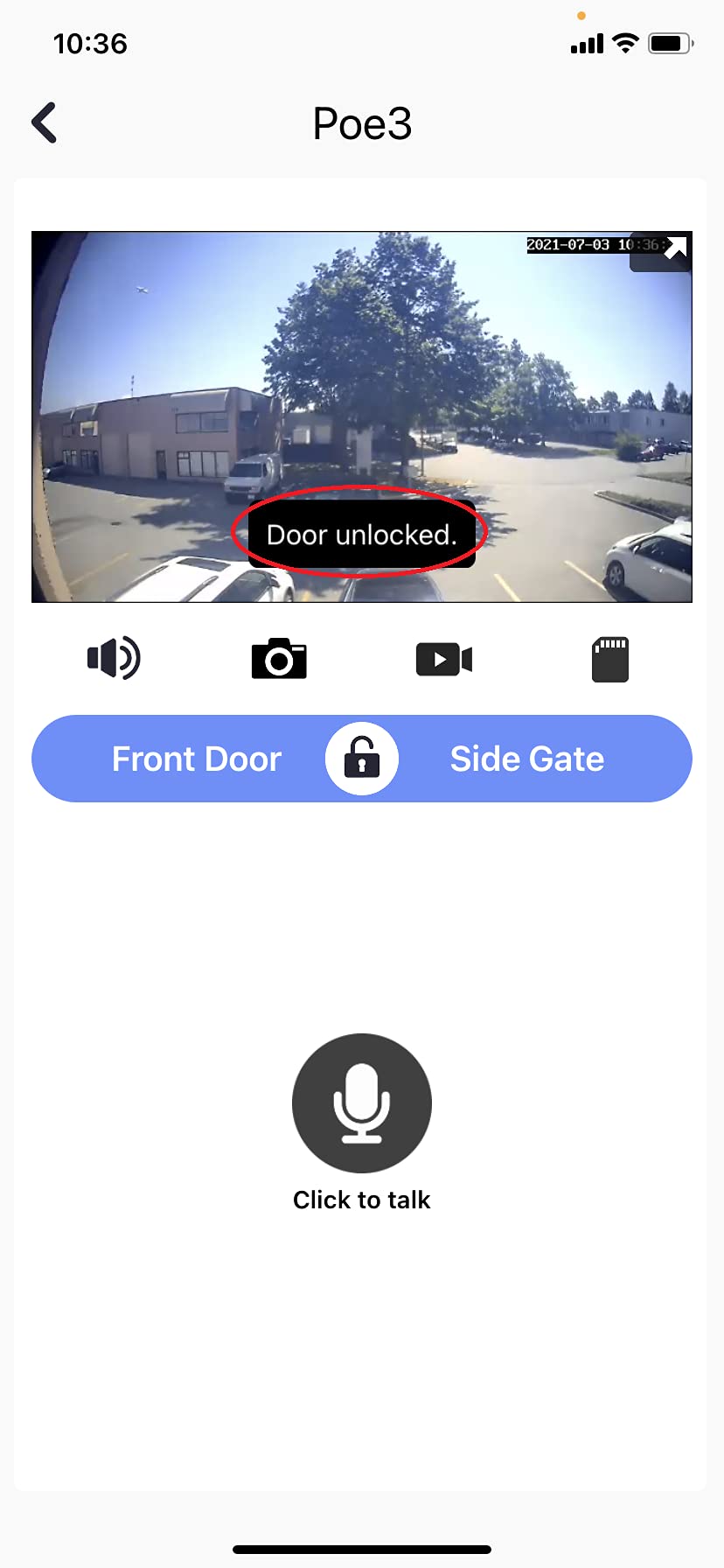 GBF Smart Full IP Video Door Station/Smart Video Intercom System for 2 Unit Apartment (GBF-PL963PM2U-POE)- 1080P Camera, Built in POE, Control Two Locks remotely