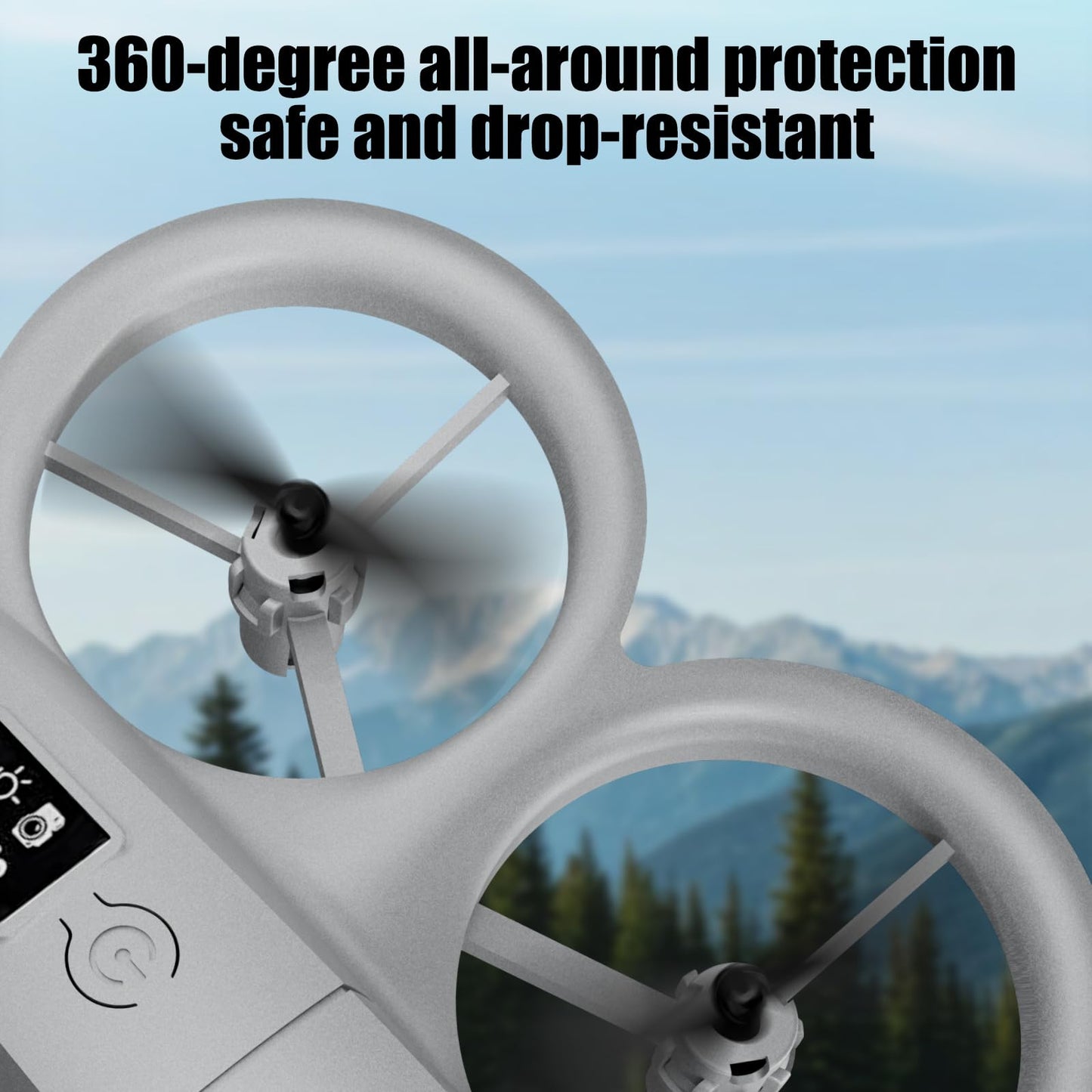 Drone with Camera 1080HD， Features One Key Takeoff/Landing, Altitude Hold, Headless Mode, 3D Flips, Trajectory Flight，3 Speed Modes, Easy to Fly for Beginners