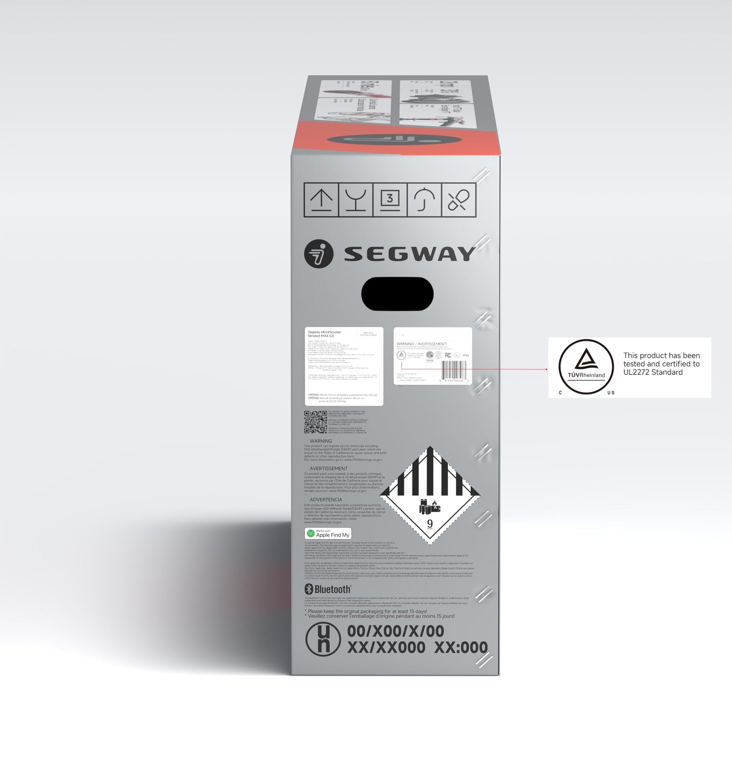 Segway Ninebot Max G3 Electric Scooter, 28 mph Top Speed w/ 50 Miles Max Range, 2000W Peak Motor, Dual Hydraulic Suspension, Fast Charging Scooter for Adults and Teens, UL-2272 2271 Certified