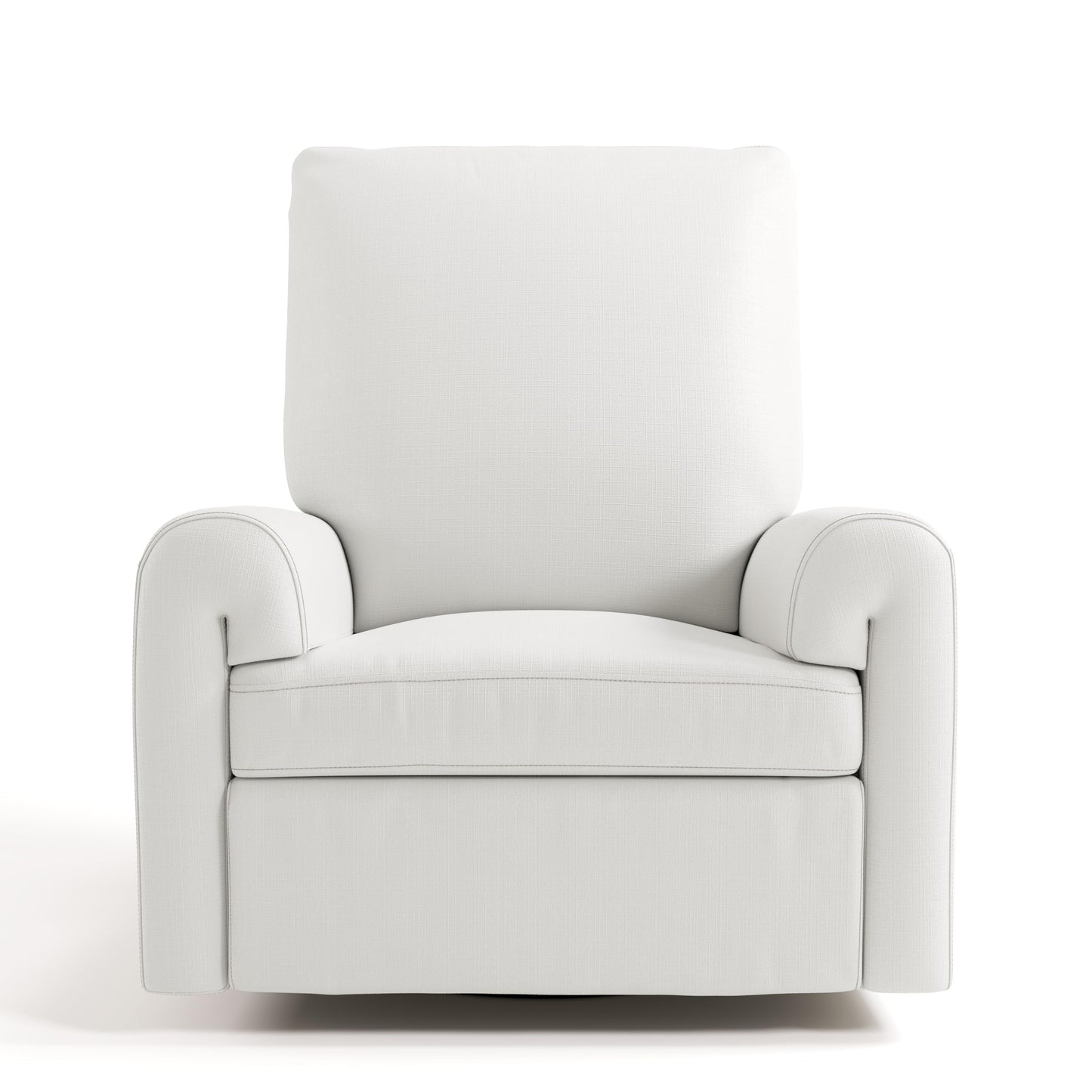 Storkcraft Sorrento Deluxe Power Recliner Swivel Glider – Premium Electronic Nursery Rocking Chair, Oeko-TEX 100 Certified, Includes Dual-USB Charging Port with USB-A & USB-C (Ivory Basketweave)