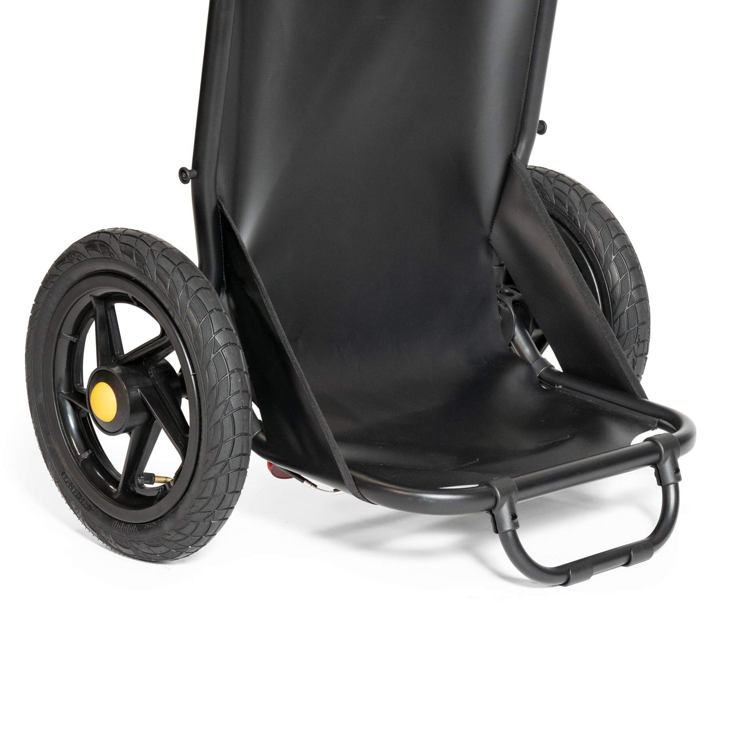 Burley Travoy | Compact Folding Cargo Bike Trailer with Upright Tow Design, Integrated Tie-Down Straps & Quick Hitch